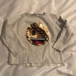 Zara kids emoji shirt